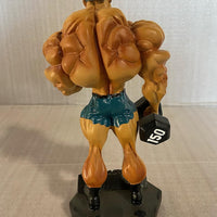 New Workout Maniac Xtreme Figurine Bodybuilding Weightlifting Collectible Statue 11″ Tall